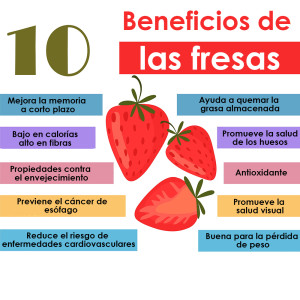 beneficioa de las fresas