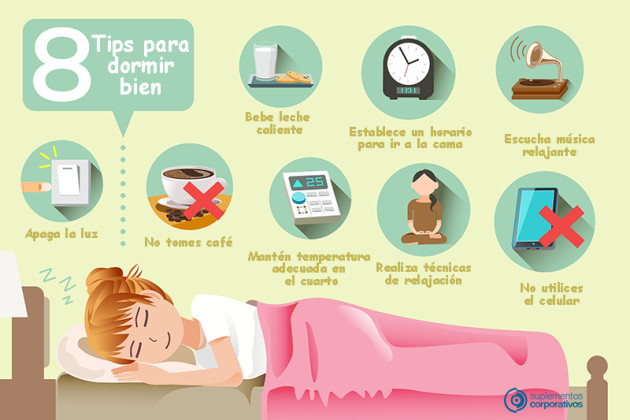 8 Tips Para Dormir Bien Hoy Saludable 0243